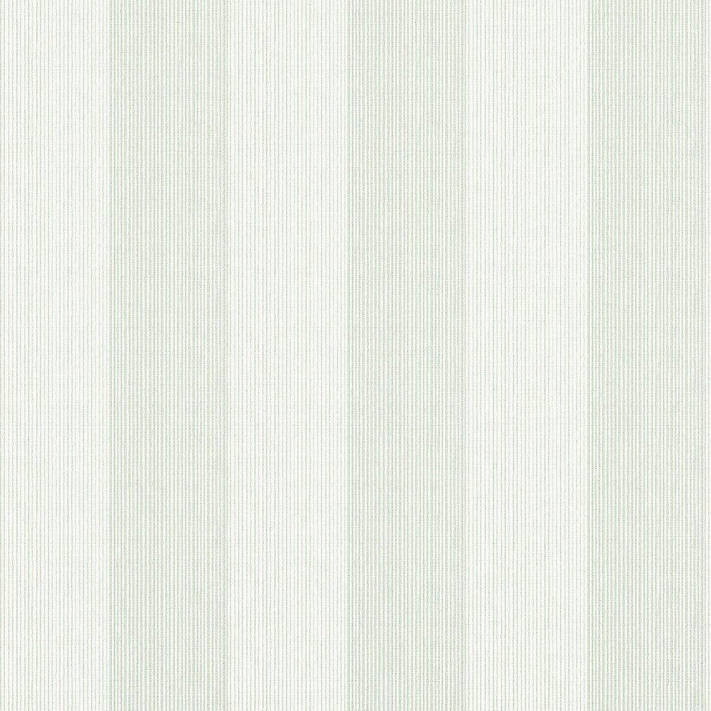 Thibaut Wallpaper Evan Stripe Willow T44023 Wallpaper Non Woven Wallpaper U.S.A </p><p>Repeat: H: , V: 27  in  (68.58  cm) - My Fabric Connection -