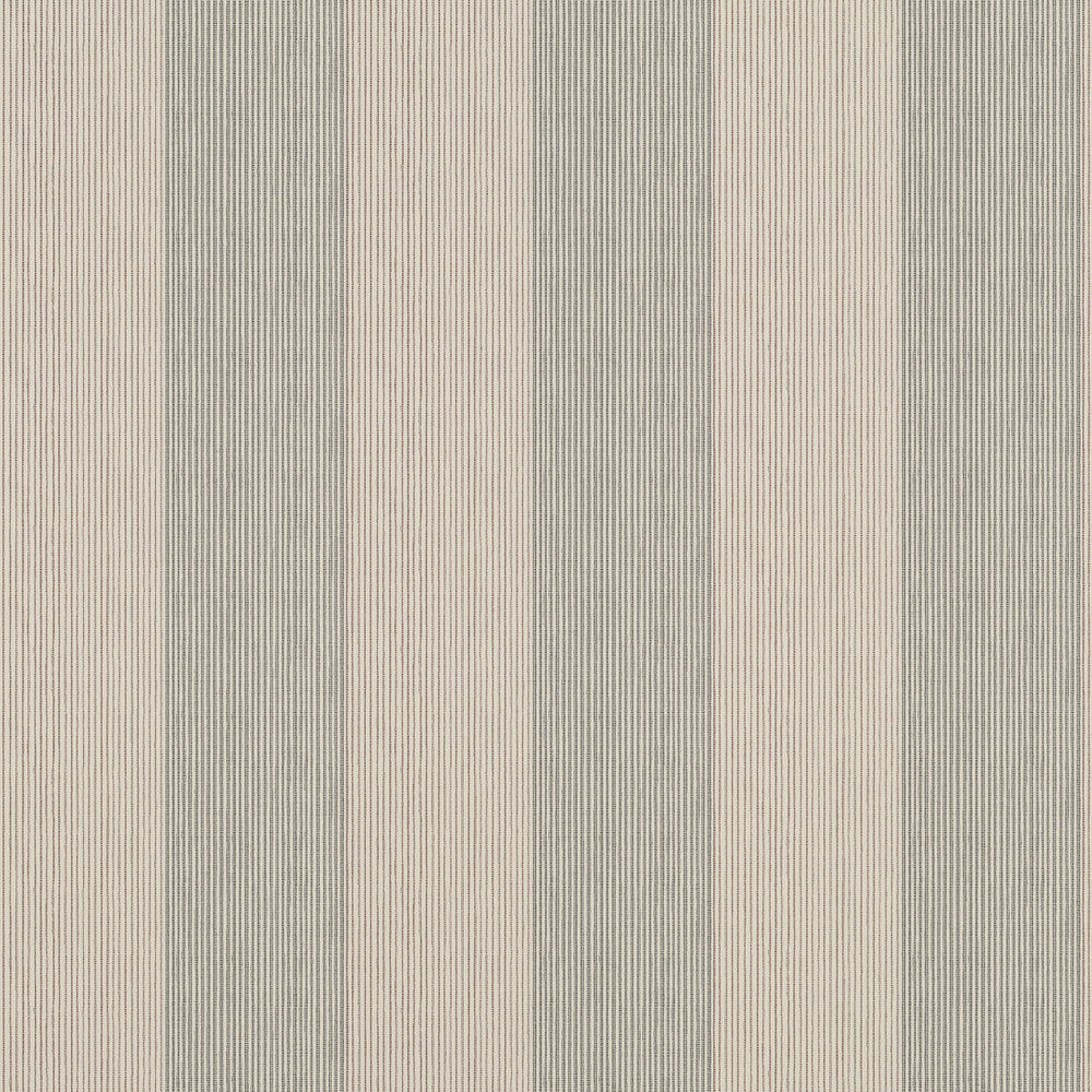 Thibaut Wallpaper Evan Stripe Charcoal T44025 Wallpaper Non Woven Wallpaper U.S.A </p><p>Repeat: H: , V: 27  in  (68.58  cm) - My Fabric Connection -