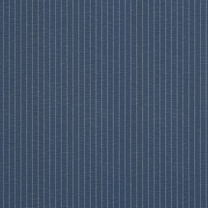 Thibaut Wallpaper Suited Stripe Navy T44030 Wallpaper Non Woven Wallpaper U.S.A </p><p>Repeat: H: , V: 27  in  (68.58  cm) - My Fabric Connection -