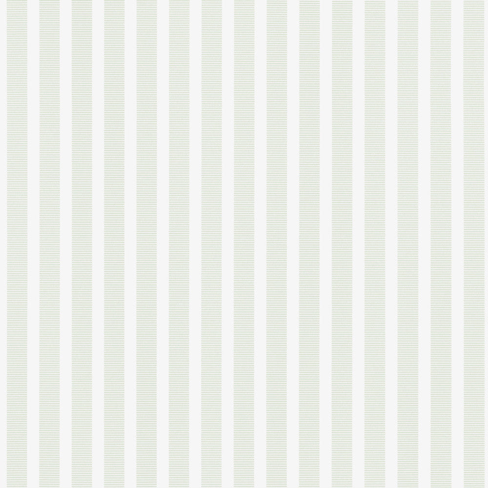 Thibaut Wallpaper Railway Stripe Green T44036 Wallpaper Non Woven Wallpaper U.S.A </p><p>Repeat: H: , V: 27  in  (68.58  cm) - My Fabric Connection -