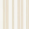 Norfolk Stripe Beige T44039 by Thibaut Wallpaper
