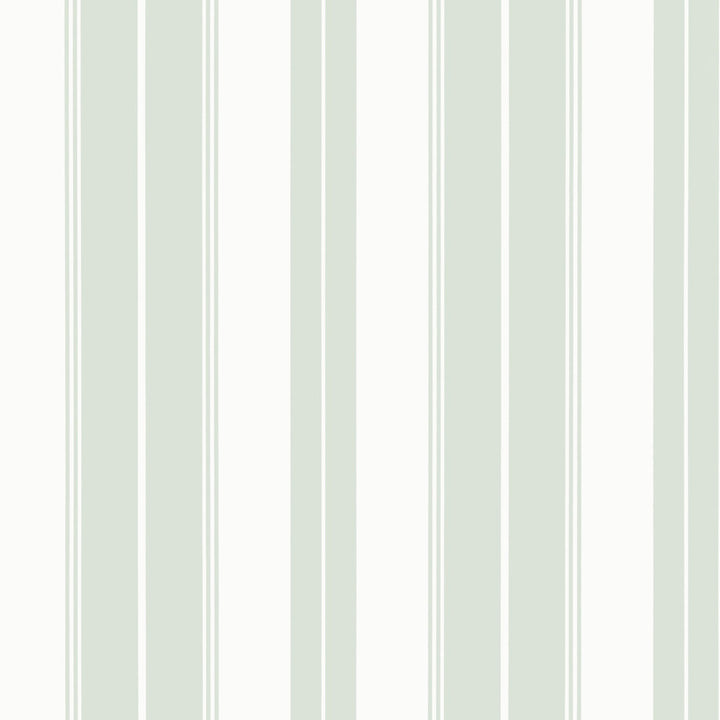 Thibaut Wallpaper Norfolk Stripe Willow T44042 Wallpaper Non Woven Wallpaper U.S.A </p><p>Repeat: H: , V: 27  in  (68.58  cm) - My Fabric Connection -