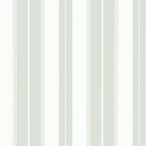 Thibaut Wallpaper Norfolk Stripe Willow T44042