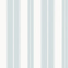 Norfolk Stripe Spa Blue T44043 by Thibaut Wallpaper