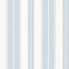 Norfolk Stripe Light Blue T44044 by Thibaut Wallpaper