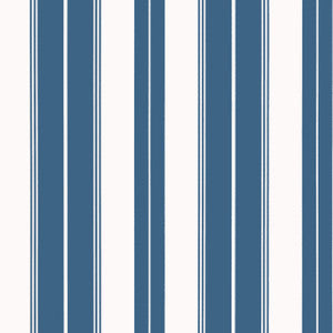 Thibaut Wallpaper Norfolk Stripe Navy T44047