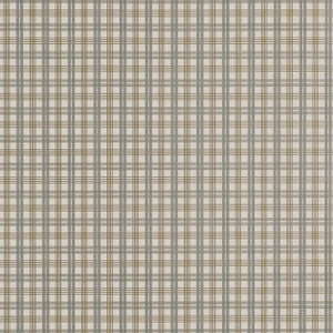 Thibaut Wallpaper Huntley Plaid Grey and Beige T44054