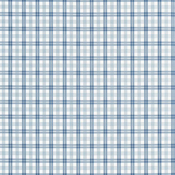 Thibaut Wallpaper Huntley Plaid Blue T44056 Wallpaper Non Woven Wallpaper U.S.A </p><p>Repeat: H: , V: 2.25   (5.71  cm) 27  in  (68.58  cm) - My Fabric Connection -