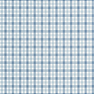 Thibaut Wallpaper Huntley Plaid Blue T44056