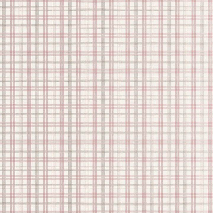 Thibaut Wallpaper Huntley Plaid Blush T44057 Wallpaper Non Woven Wallpaper U.S.A </p><p>Repeat: H: , V: 2.25   (5.71  cm) 27  in  (68.58  cm) - My Fabric Connection -