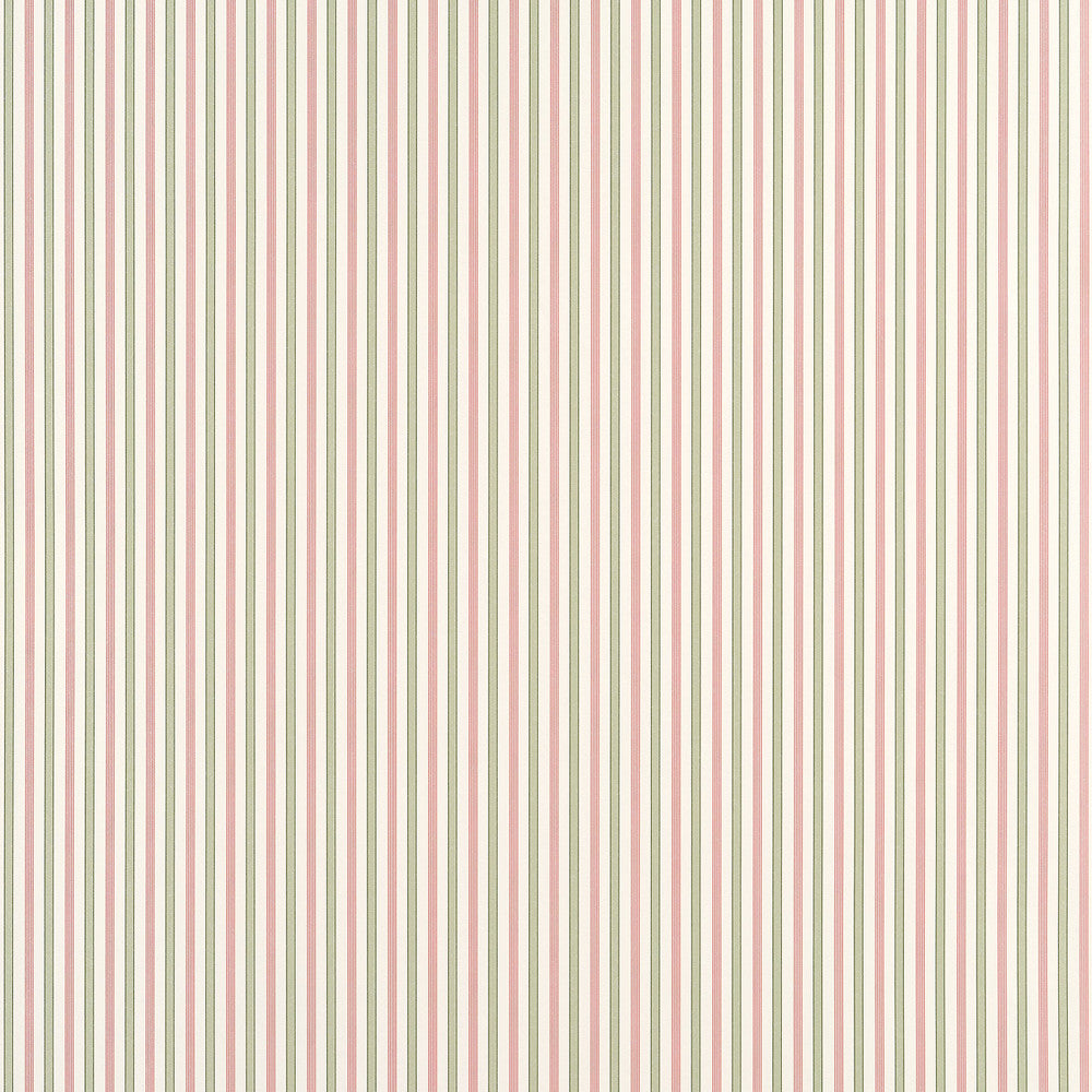 Thibaut Wallpaper Conner Stripe Green and Pink T44064 Wallpaper Non Woven Wallpaper U.S.A </p><p>Repeat: H: , V: 27  in  (68.58  cm) - My Fabric Connection -