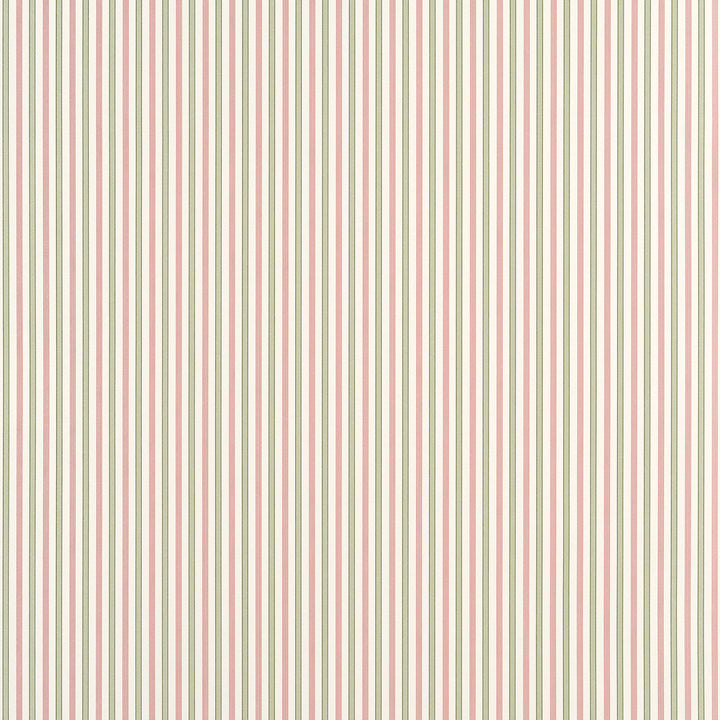 Thibaut Wallpaper Conner Stripe Green and Pink T44064 Wallpaper Non Woven Wallpaper U.S.A </p><p>Repeat: H: , V: 27  in  (68.58  cm) - My Fabric Connection -