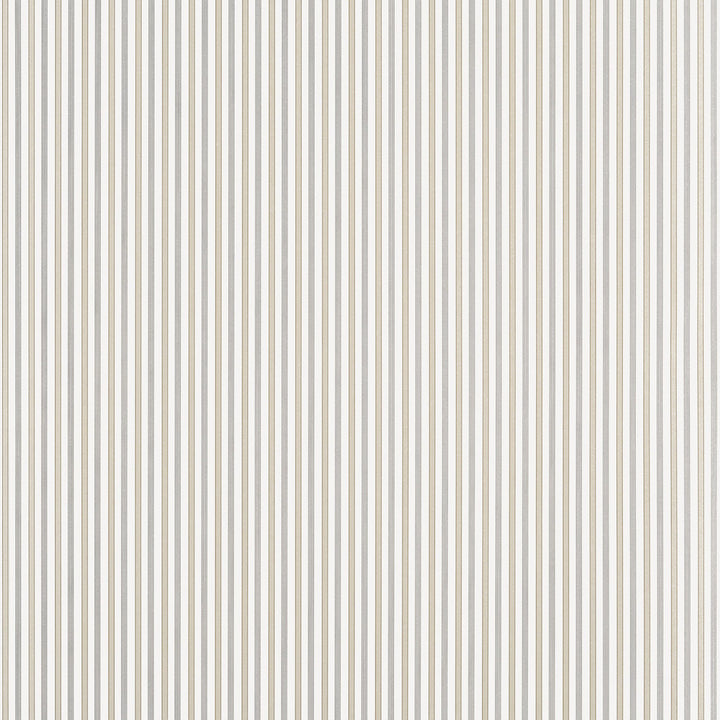 Thibaut Wallpaper Conner Stripe Beige and Grey T44065 Wallpaper Non Woven Wallpaper U.S.A </p><p>Repeat: H: , V: 27  in  (68.58  cm) - My Fabric Connection -