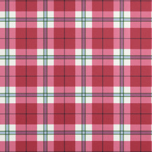 Thibaut Wallpaper Douglas Plaid Red T44070