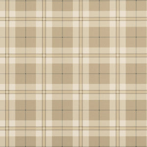 Thibaut Wallpaper Douglas Plaid Camel T44073