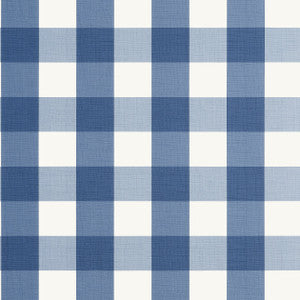 Thibaut Wallpaper Buffalo Check Navy T44077