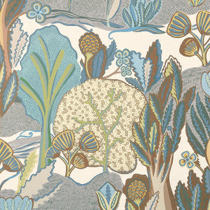 Thibaut Wallpaper Albero Sage and Beige T45013