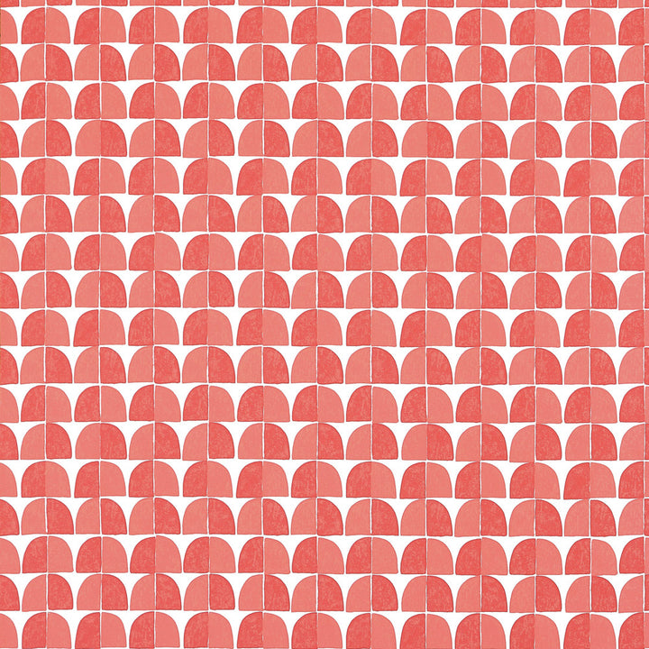 Thibaut Wallpaper Solsbury Coral T45021 Wallpaper Wallpaper U.S.A </p><p>Repeat: H: , V: 12.5   (31.75  cm) 27  in  (68.58  cm) - My Fabric Connection -
