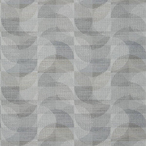 Half Moon Charcoal T463 by Thibaut Wallpaper
