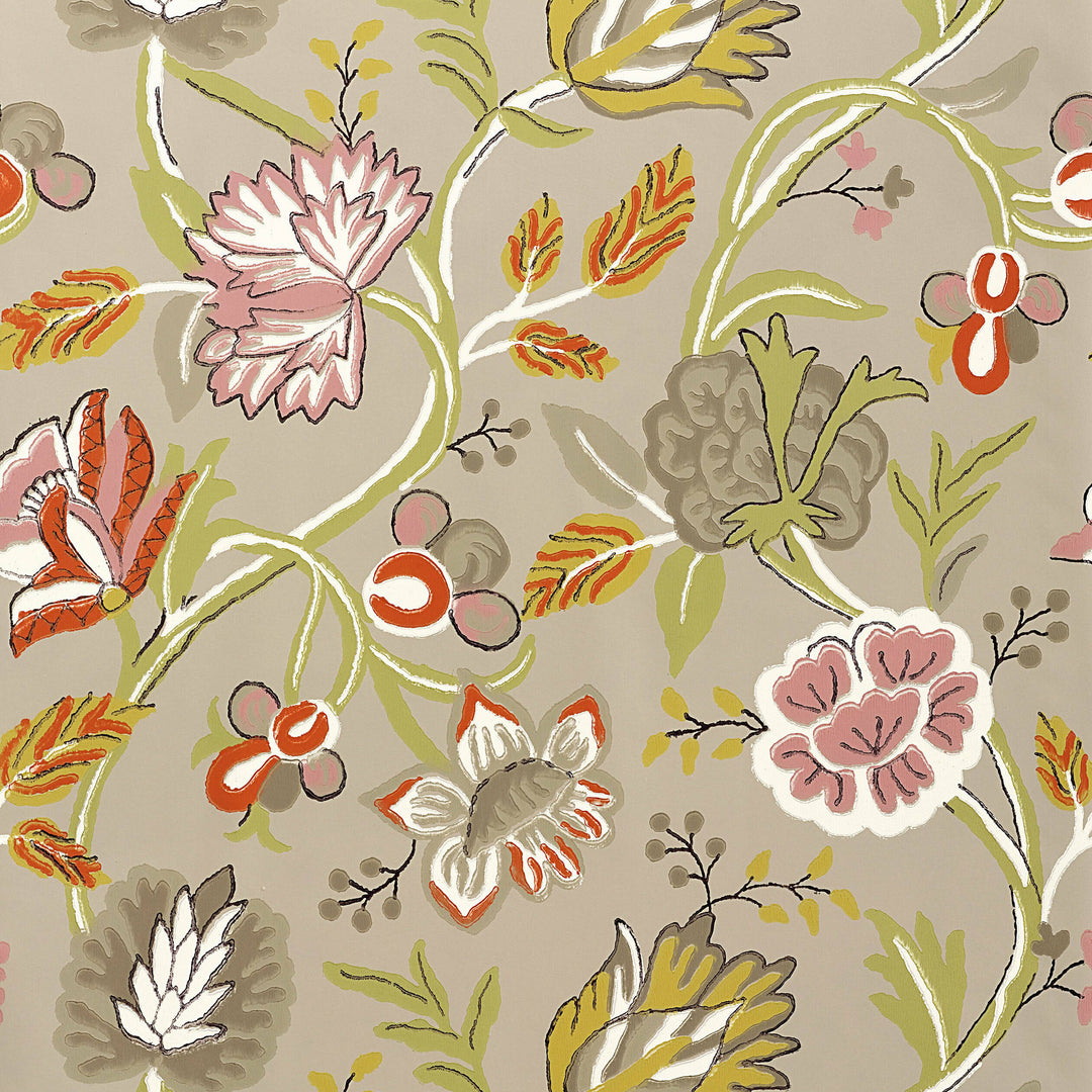CAYMAN - Natural by Thibaut Wallpaper