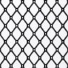INGRID - Black on White by Thibaut Wallpaper