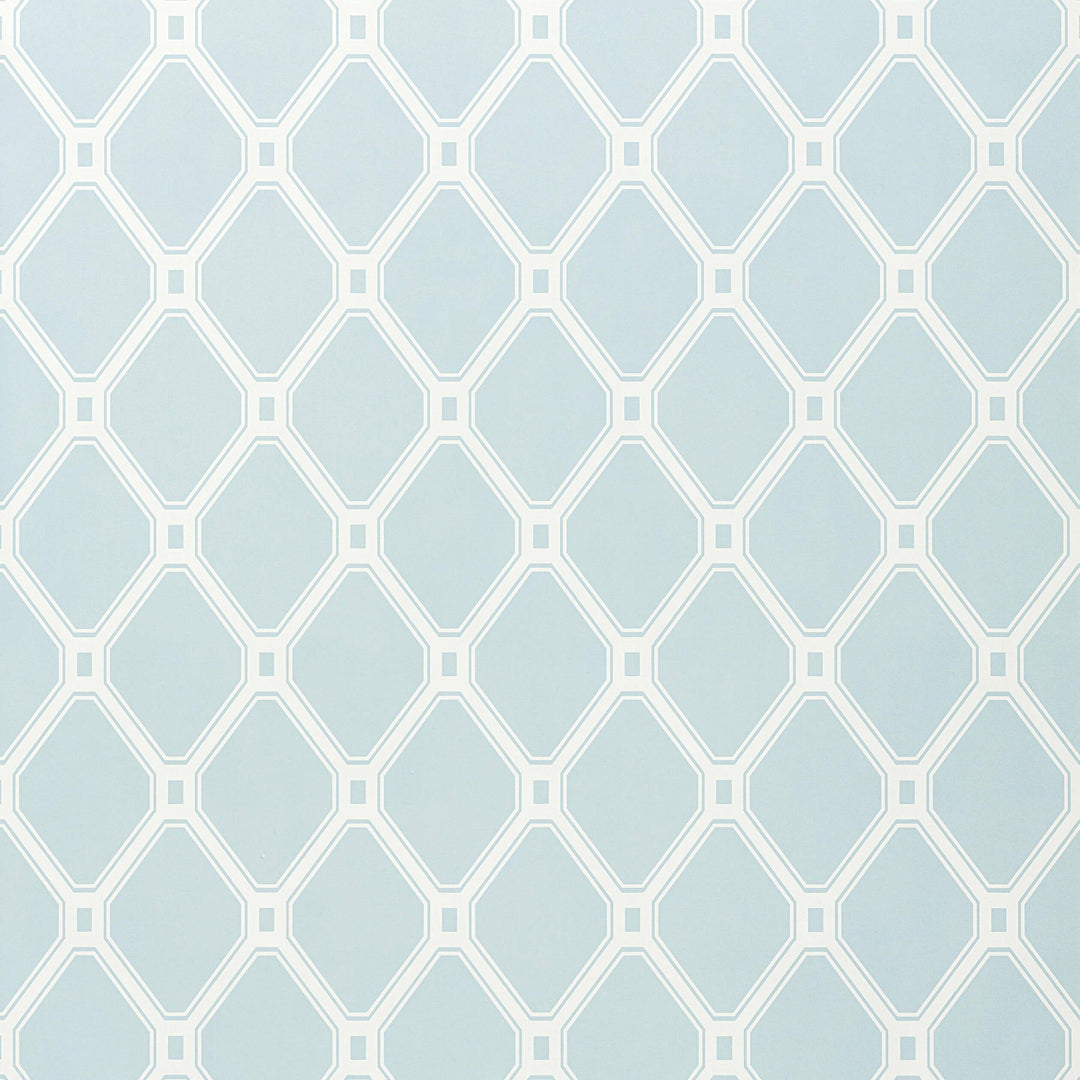 INGRID - Blue by Thibaut Wallpaper