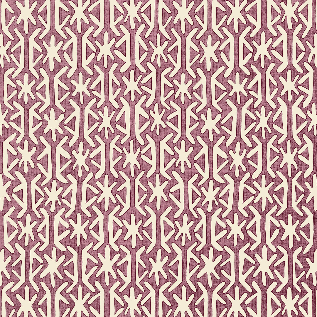 RINCA - Plum by Thibaut Wallpaper