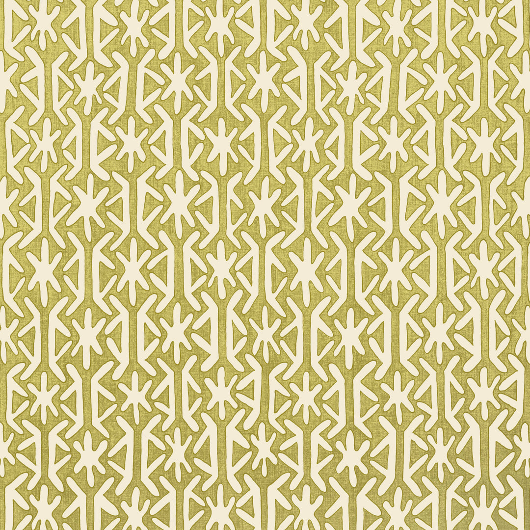 RINCA - Green by Thibaut Wallpaper