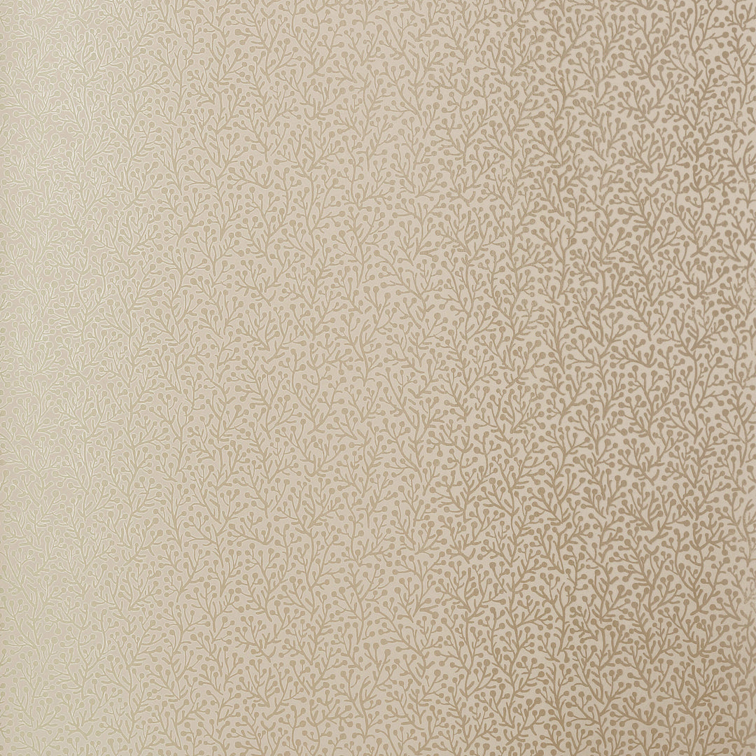 SEAGREENS - Metallic on Flax by Thibaut Wallpaper
