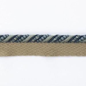 Perandor Small Cord (Flange) Blue by G P & J Baker Trim