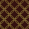 LINKS - Brown by Thibaut Wallpaper