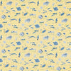 SOMETHING FISHY - Yellow by Thibaut Wallpaper