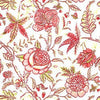 FANFARE - White by Thibaut Wallpaper