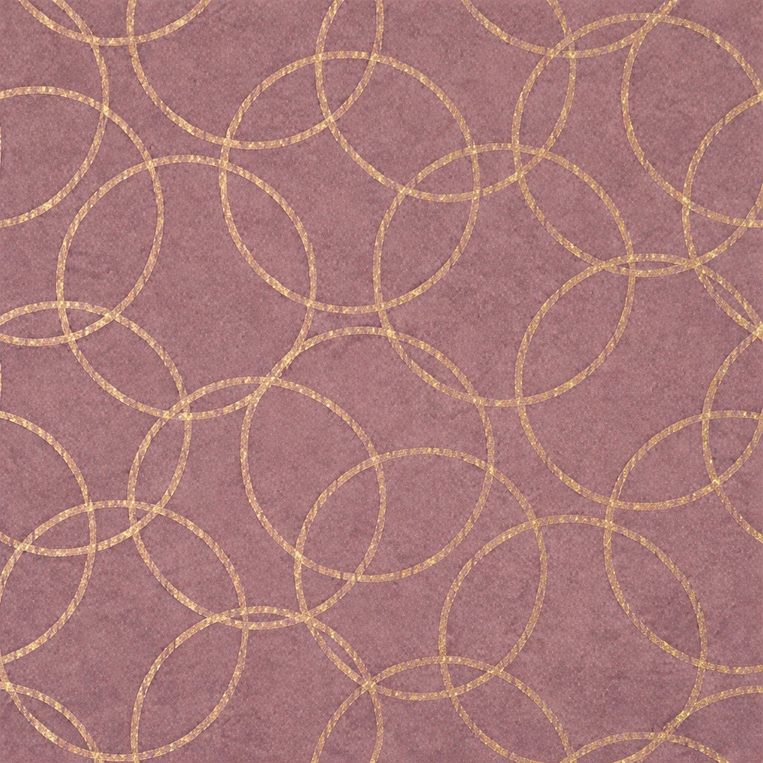 SOLAR DISC - Eggplant by Thibaut Wallpaper