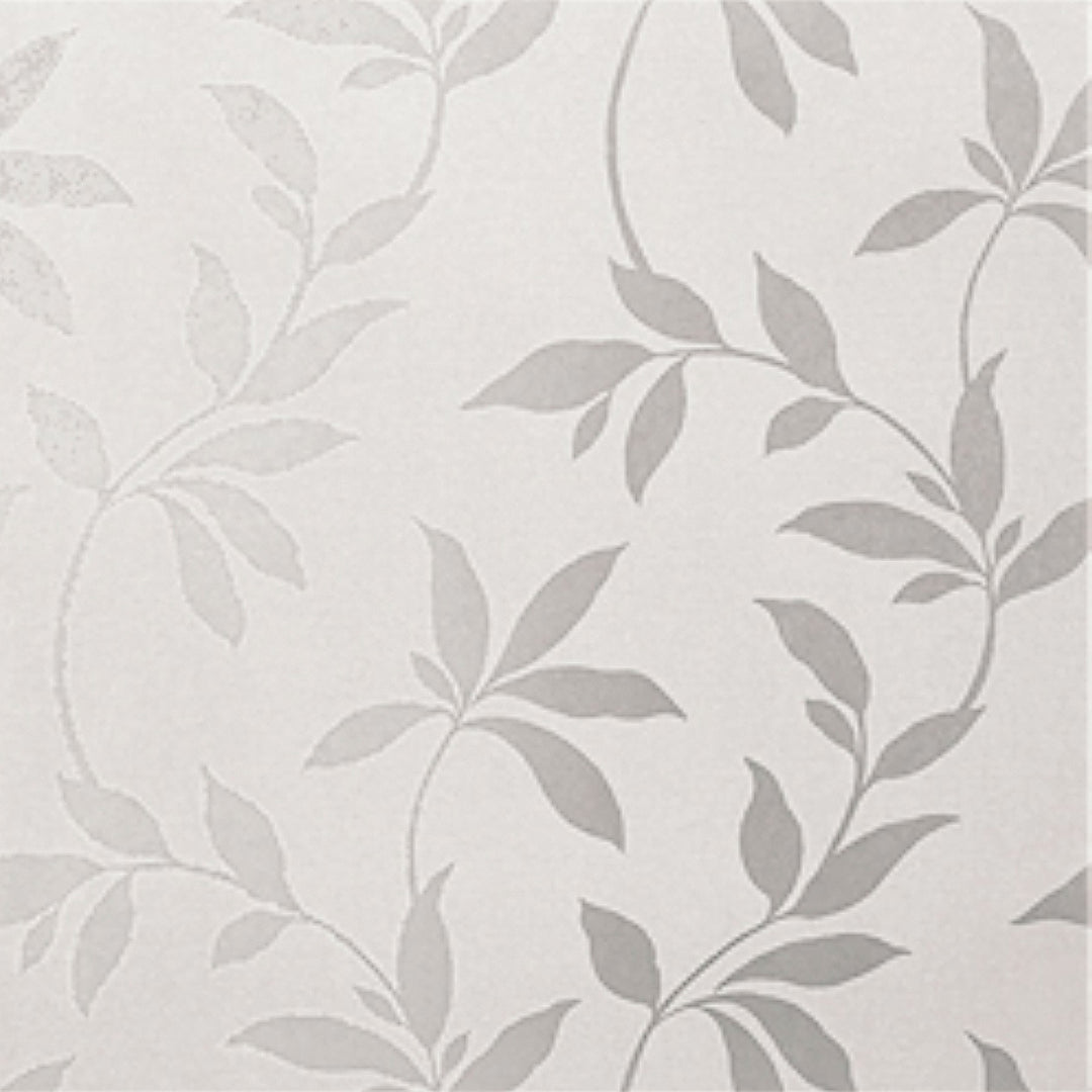 EARTHVINE - Metallic on Grey by Thibaut Wallpaper