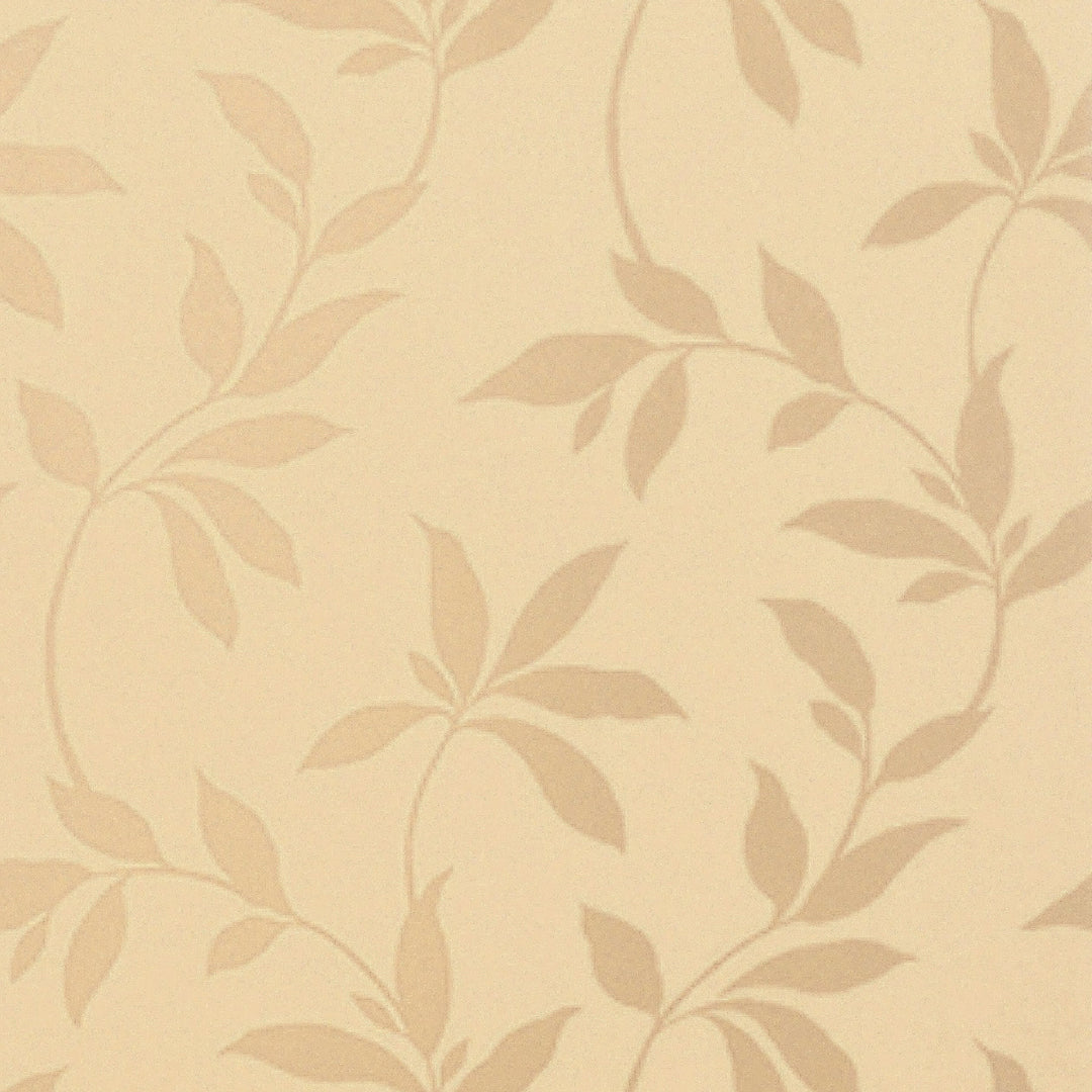 EARTHVINE - Metallic on Tan by Thibaut Wallpaper