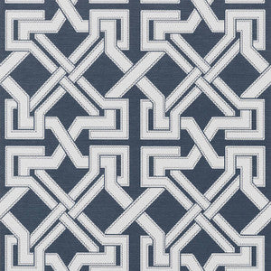 Benedetto Navy T72581 by Thibaut Wallpaper