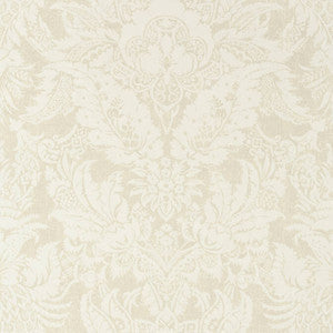Chardonnet Damask Cream T72588 by Thibaut Wallpaper