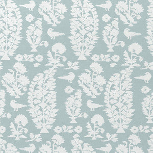Allaire Aqua T72595 by Thibaut Wallpaper