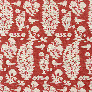 Allaire Red T72599 by Thibaut Wallpaper
