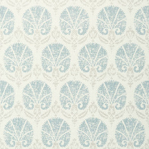 Turkish Damask Aqua T72612 by Thibaut Wallpaper