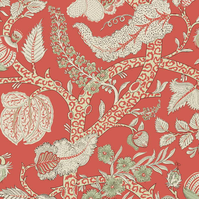 Macbeth Red T72620 by Thibaut Wallpaper Thibaut Wallpaper Macbeth Red T72620Wallpaper Chestnut Hill Wallpaper U.S.A. </p><p>Repeat: V: 36 27 - Fabric Carolina -