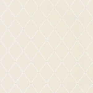 Pompton Trellis Beige T72632 by Thibaut Wallpaper