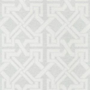 Benedetto Light Grey T72642 by Thibaut Wallpaper