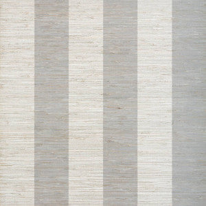 Crossroad Stripe Grey T72805 by Thibaut Wallpaper