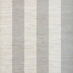 Crossroad Stripe Grey T72805 by Thibaut Wallpaper