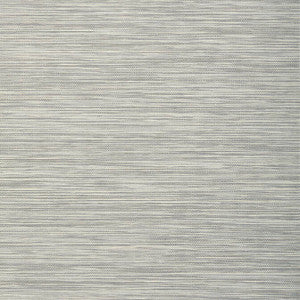 Stream Weave Silver on Grey T72845 by Thibaut Wallpaper