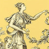 BILTMORE - Black on Yellow by Thibaut Wallpaper
