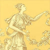 BILTMORE - Brown on Yellow by Thibaut Wallpaper