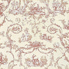 PAYSANNERIE TOILE - Red on Cream by Thibaut Wallpaper